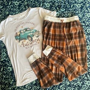 Maurices 2 piece soft pajama set